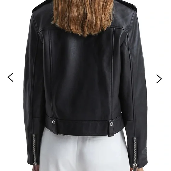 Designer leather jacket - Picture 3 of 4